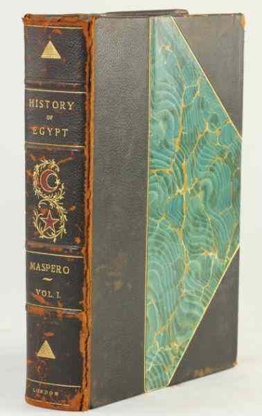 Appraisal: HISTORY OF EGYPTMasspero G London The Grolier Society of sets