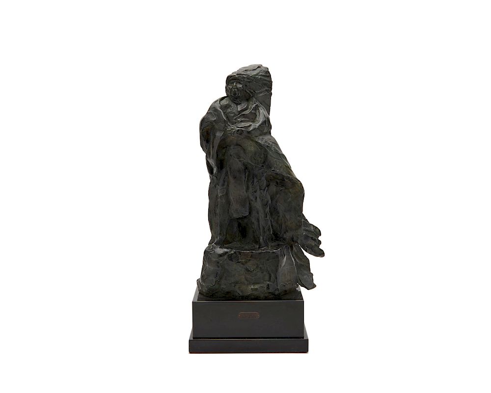 Appraisal: HARRY JACKSON American - The Seeker bronze height in HARRY