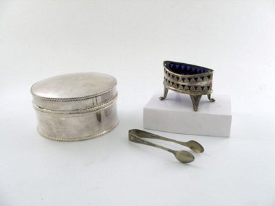 Appraisal: A mixed lot of old Sheffield plated and electroplated items