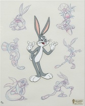 Appraisal: Warner Bros Collector's Piece Bugs Persona Bob Clampett Masters Collection