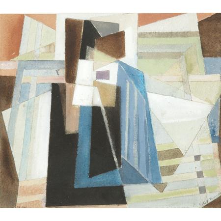 Appraisal: Werner Drewes German American - Untitled Estimate -