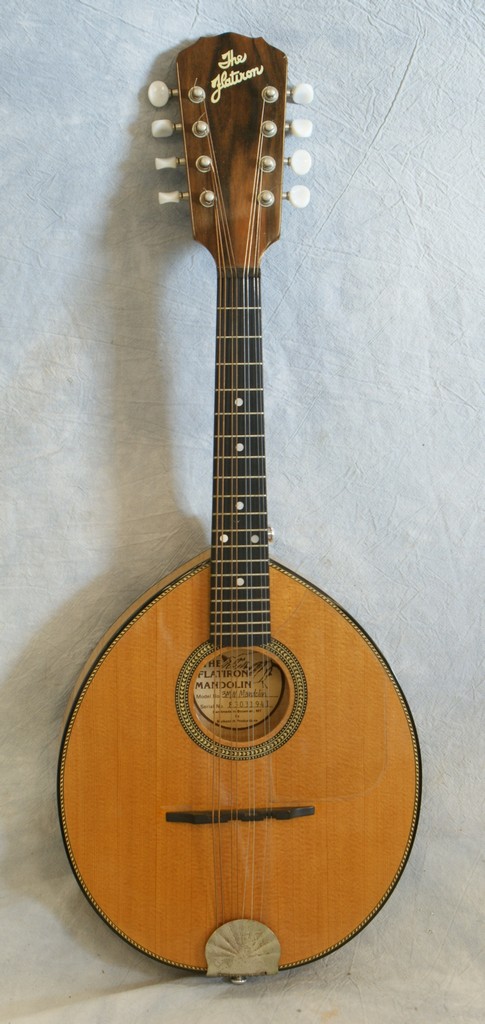 Appraisal: The Flat Iron Mandolin model MW serial hand made in