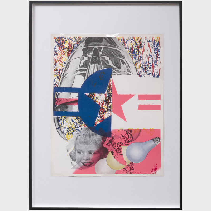 Appraisal: James Rosenquist - F- Offset lithograph in colors on wove