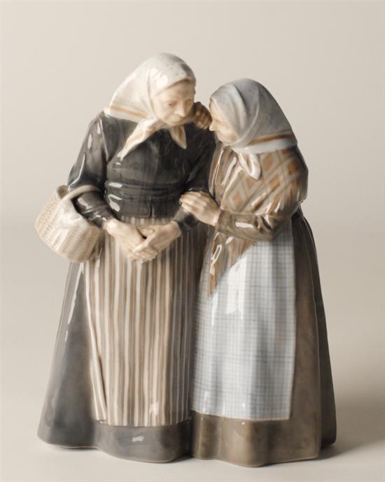 Appraisal: Royal Copenhagen Figure of Elderly Women high