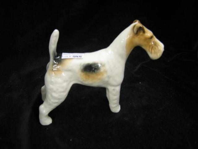 Appraisal: Beswick Dog Figurine Wired-Haired Terrier TaLavera Romulus