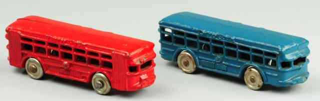 Appraisal: LOT OF TWO TWIN COACH BUSES A C Williams cast