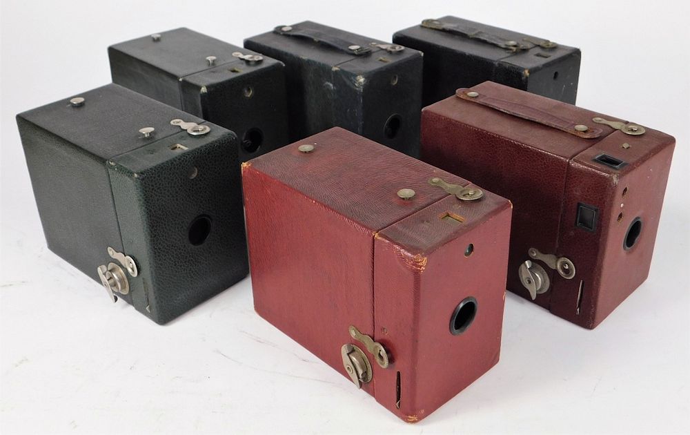 Appraisal: Lot of Kodak Rainbow Hawkeye Cameras Lot of Kodak Rainbow