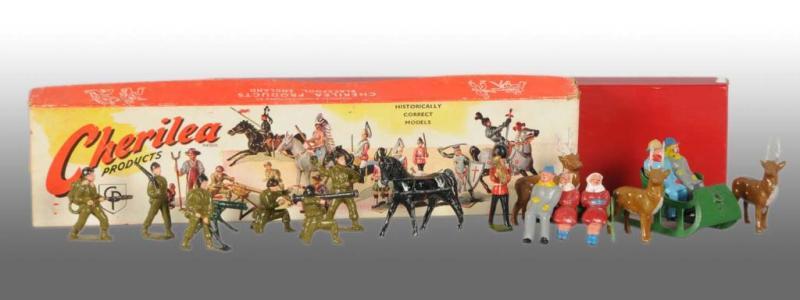 Appraisal: Lot of Britains Lead Figures Description Includes a set of