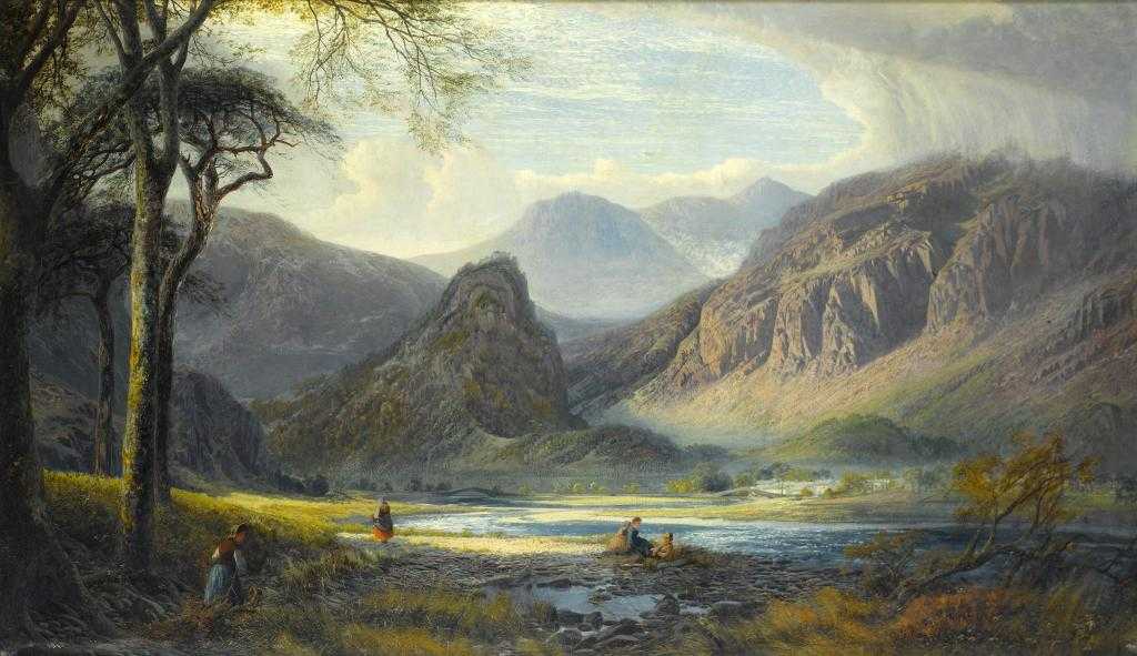 Appraisal: CHARLES PETTITT - BORROWDALE signed x cm