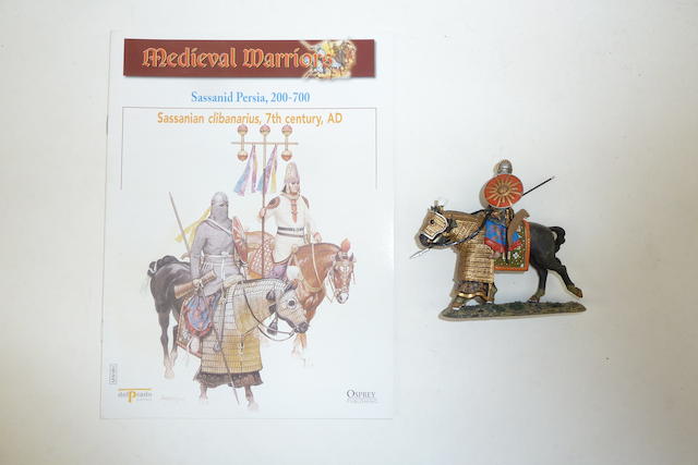 Appraisal: Del Prado Medieval Warriors series forty mounted figures one duplicate