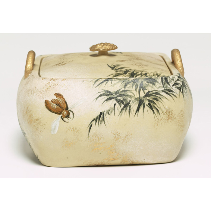 Appraisal: Rookwood covered box bisque attributed to and signed by Maria