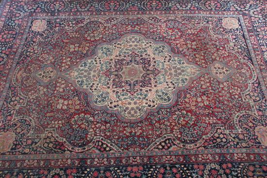 Appraisal: MASHAD RUG ft in x ft