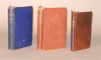 Appraisal: vols American Indian Captivity Narratives Johnson Mrs Susannah A Narrative