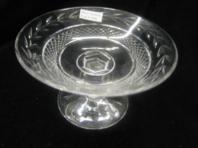 Appraisal: Waterford Cut Crystal Compote