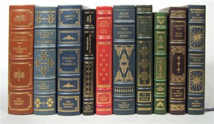 Appraisal: vols Signed Books - History Historical Fiction - Franklin Library