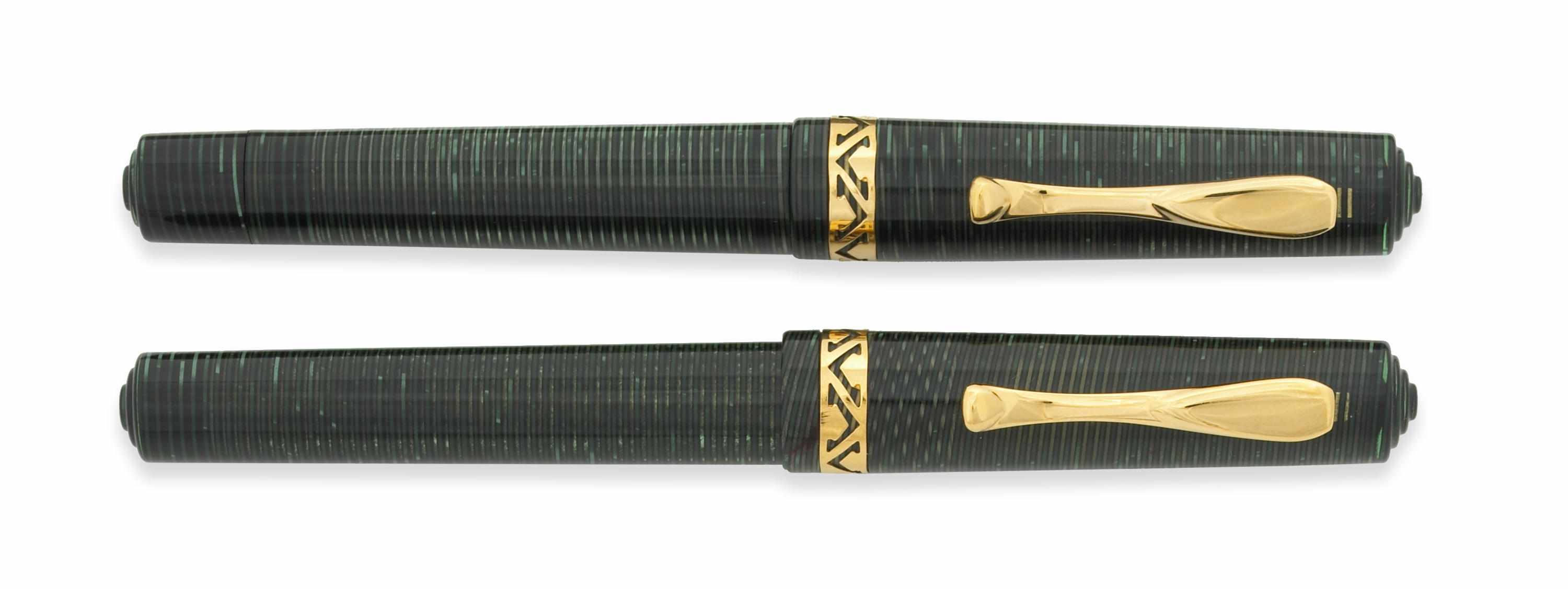 Appraisal: VISCONTI Manhattan Includes fountain pen and convertible roller felt tip