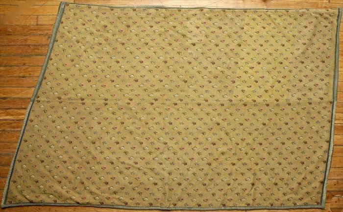 Appraisal: Floral Needlework Rug x in