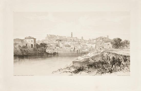 Appraisal: LEAR Edward - Views in Rome and its Environs Drawn