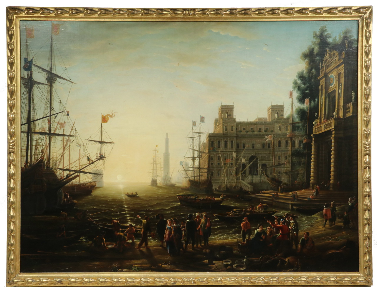 Appraisal: CLAUDE LORRAIN AFTER FRANCE ITALY CA - A Fine th