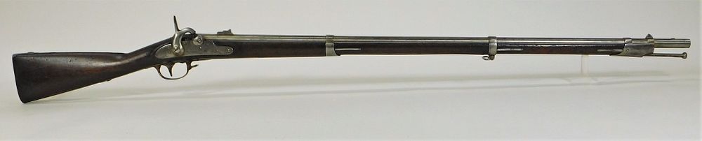 Appraisal: U S Model Wickham Conversion Musket C caliber walnut stock