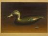 Appraisal: OIL ON MASO - 'Black Beauty Black Duck Decoy' by