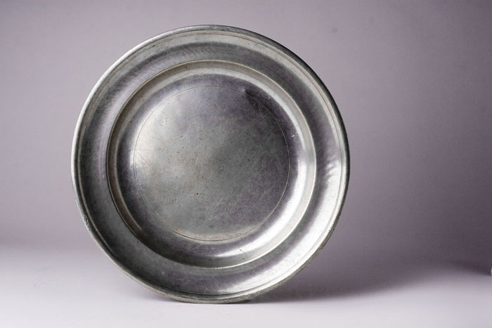 Appraisal: PEWTER PLATE THOMAS DANFORTH III - Middletown Connecticut - Wethersfield