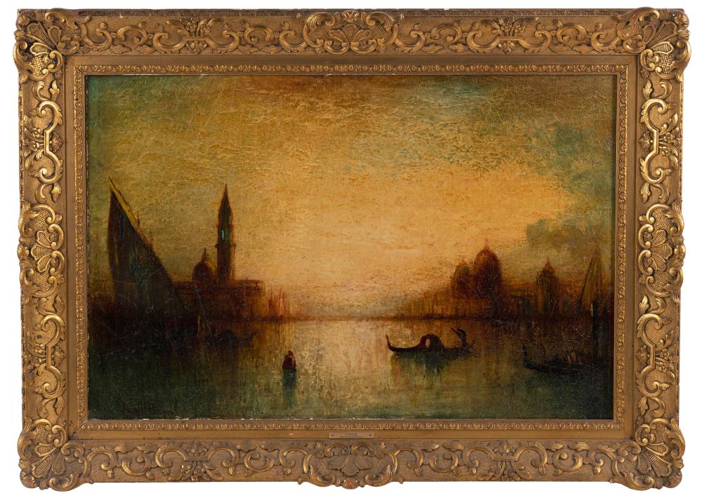 Appraisal: GEORGE HENRY BOGERT NEW YORK FRANCE - VENETIAN SCENE OIL