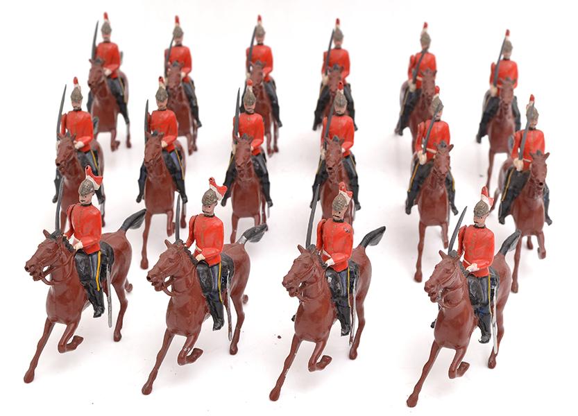 Appraisal: UNBOXED BRITAINS TH DRAGOON FROM SET TROTTING