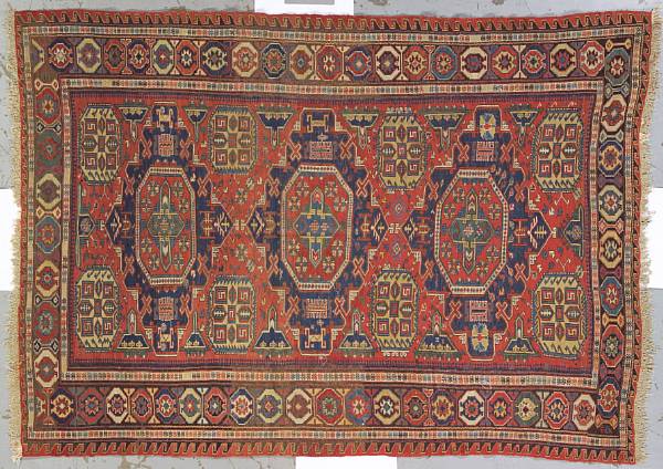 Appraisal: A Soumak carpet East Caucasian late th century size approximately