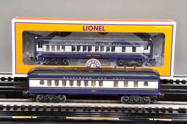 Appraisal: LIONEL ELECTRIC TRAINS - DINER COACHIncluding Baltimore Ohio Madison diner