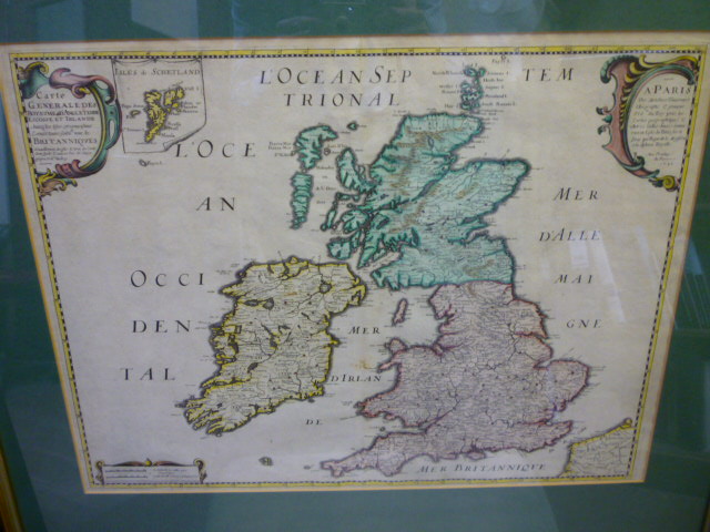 Appraisal: MELCHIOR TAVERNIER - General Map of the British Isles n