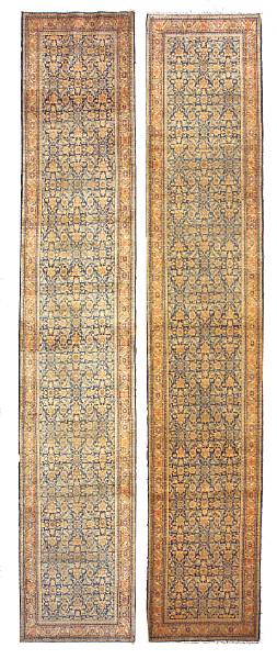 Appraisal: A pair of Tabriz runners Northwest Persia first quarter th