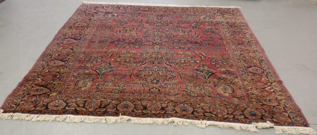 Appraisal: Room size Sarouk oriental carpet ' x '