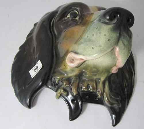 Appraisal: Beswick Large Wall Plaque Spaniel