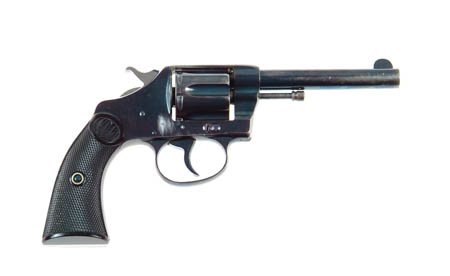 Appraisal: SCARCE NEW YORK POLICE COLT NEW POLICE DA REVOLVER Cal