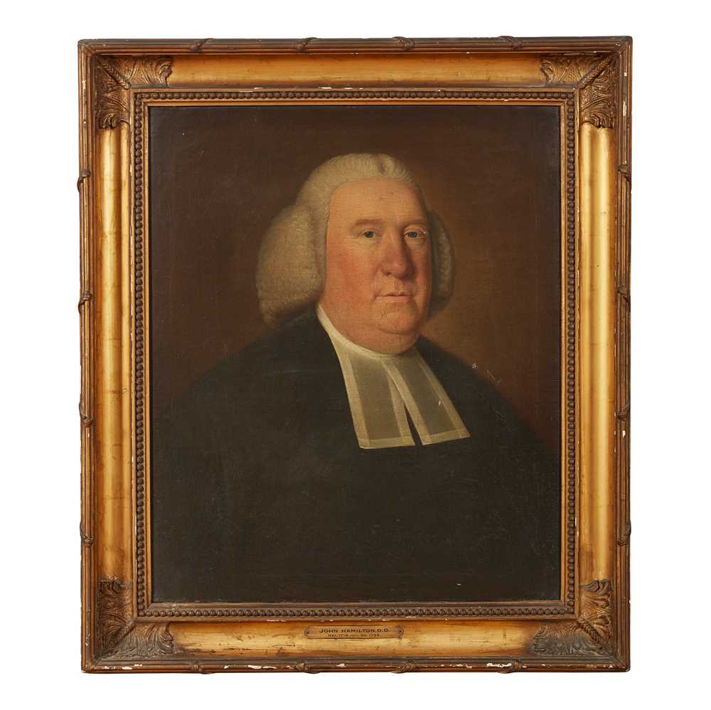 Appraisal: CIRCLE OF DAVID MARTIN HALF LENGTH PORTRAIT OF JOHN HAMILTON