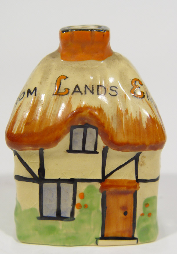 Appraisal: Goss china cottage pepper pot ' HT James - First