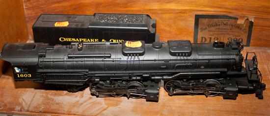 Appraisal: K-Line ''Big Boy'' C O steam locomotive and tender Estimate