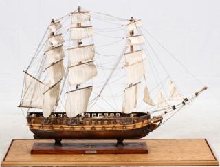 Appraisal: USS CONSTITUTION SHIP MODEL USS CONSTITUTION SHIP MODEL MODERN H