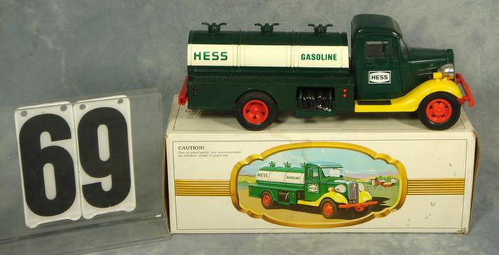 Appraisal: The First Hess Truck mint in original boxes box is