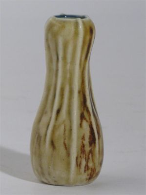 Appraisal: A Martin Brothers stoneware gourd vase by Edwin Walter Martin