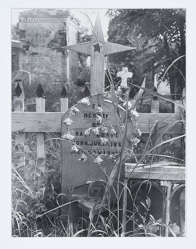 Appraisal: Clarence John Laughlin American - A Blue Star in the