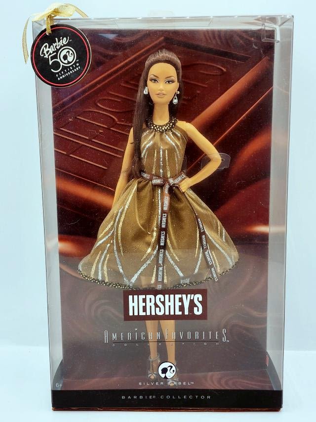 Appraisal: Barbie th Anniversary Silver Label Hershey's American Favorites doll Doll