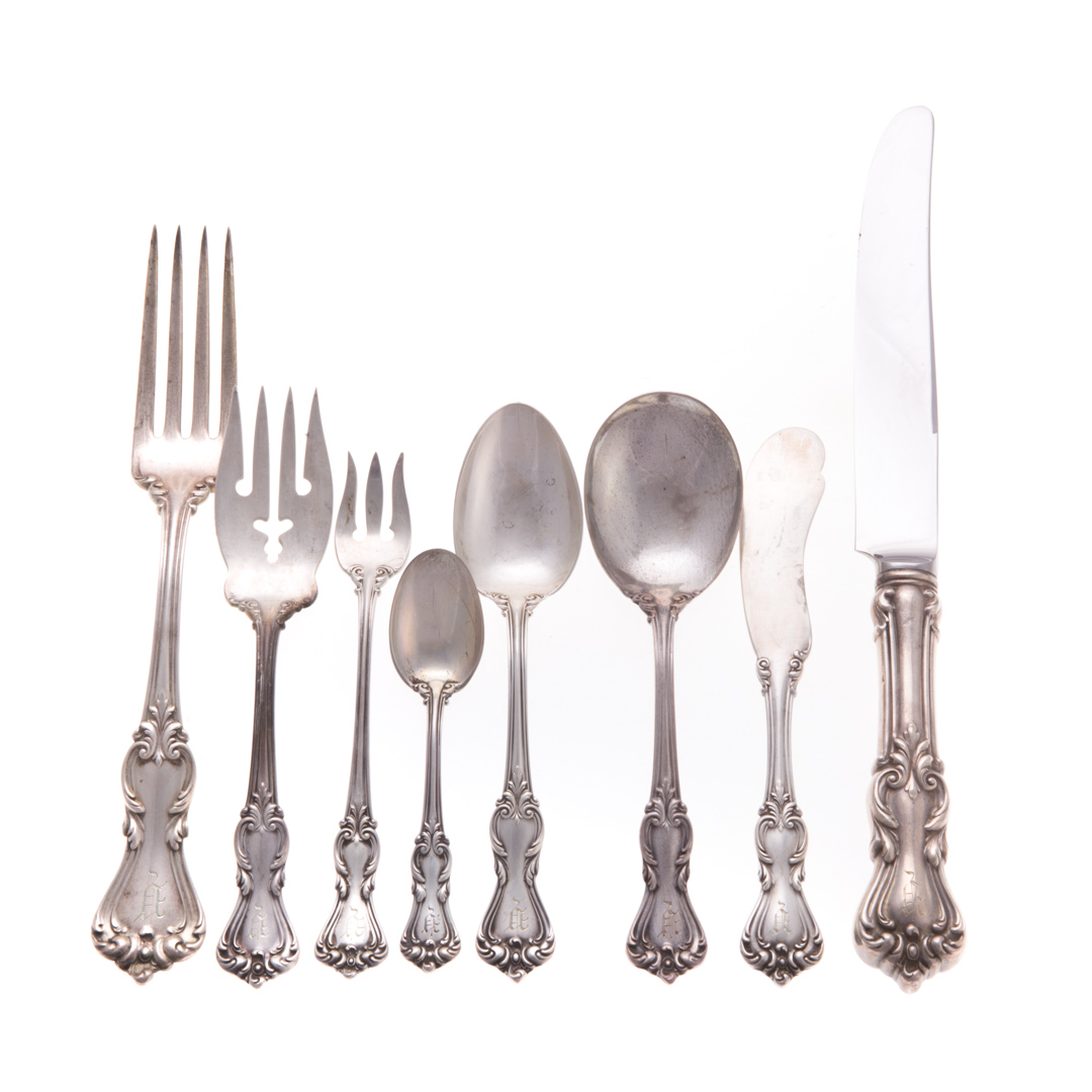 Appraisal: Reed Barton sterling flatware service for in the Marlborough pattern