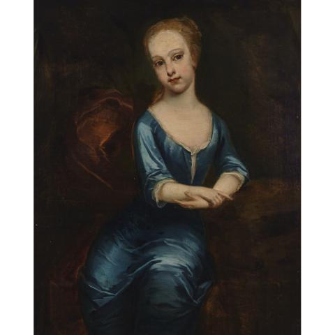 Appraisal: Follower of Sir Godfrey Kneller A YOUNG GIRL OF THE