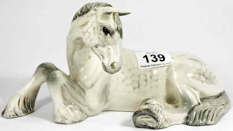 Appraisal: Beswick Lying Shire Model Grey