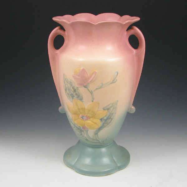 Appraisal: Hull Magnolia Matte - Vase - Mint Magnolia Matte vase