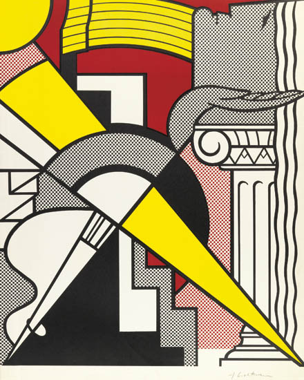 Appraisal: ROY LICHTENSTEIN Stedelijk Museum Poster Color offset lithograph x mm