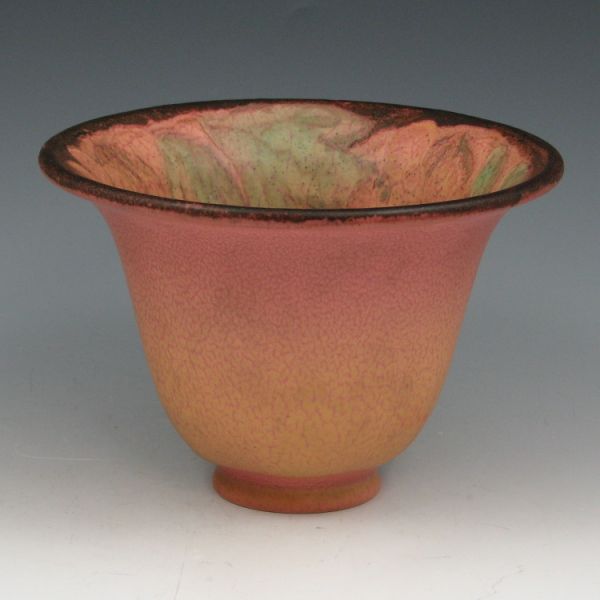 Appraisal: Rookwood flared vase from in Decorated Matte finish by Delia