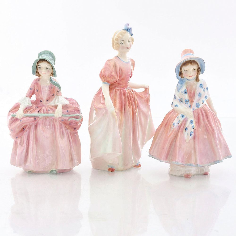 Appraisal: SET OF ROYAL DOULTON FIGURINES Sweeting HN Bopeep HN Lily